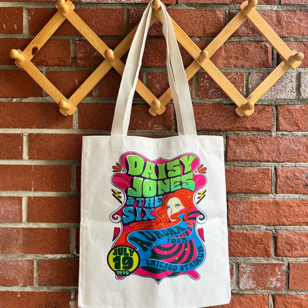 Daisy Jones & The Six White Tote Bag